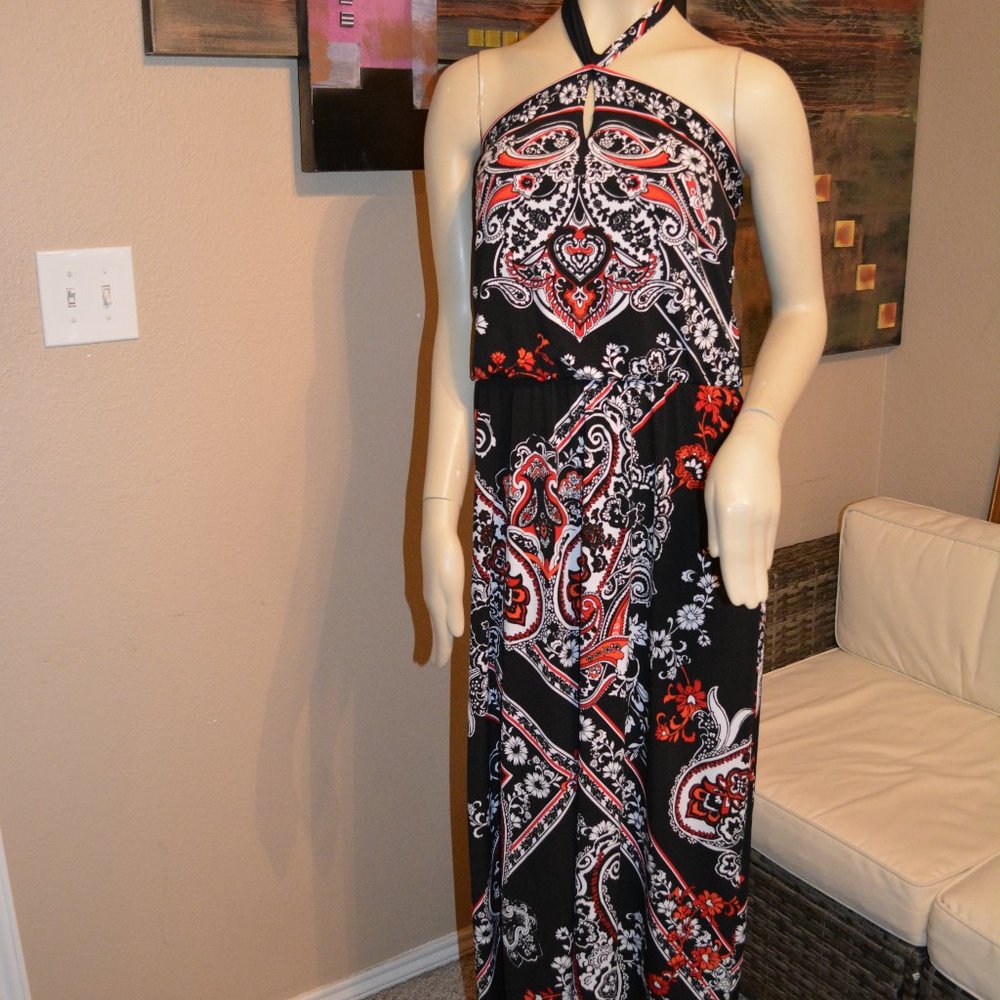 White House Black Market Haltered dress